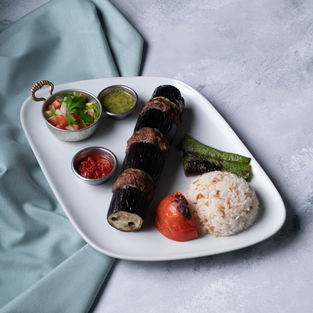 KEBAB WITH EGGPLANT