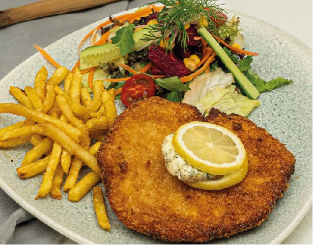CHICKEN SCHNITZEL